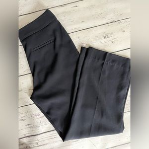Banana Republic Black trouser SZ 10 side zip